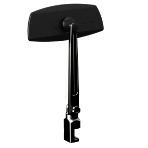PTM Watersports Pontoon Mirror/Bracket Kit w/VR-100 Pro &amp; PCX-200 (Black) - P13157-200TEBBK