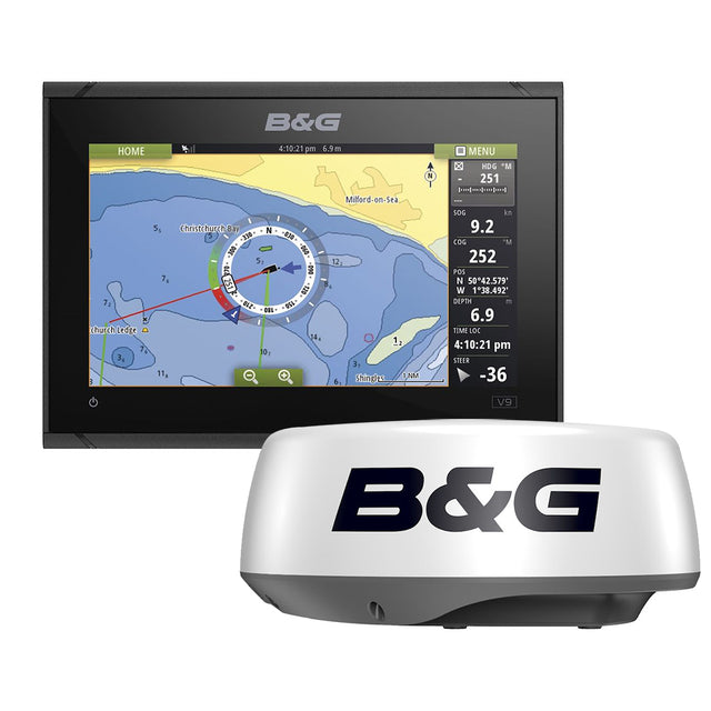 B&G B&amp;G Vulcan 9 Radar Bundle w/HALO20 Radar - 000-15620-001