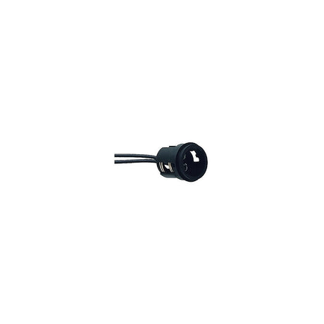 Perko Double Contact Bayonet Socket - Black Polymer w/10" Pigtail [0024DP1] - official Perko product image 2