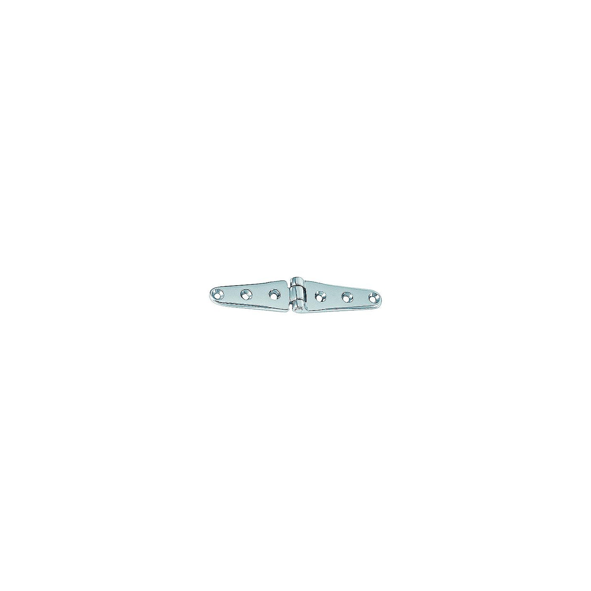 Perko 6" Strap Hinges Chrome Plated Brass, Pr. - 0120DP2CHR