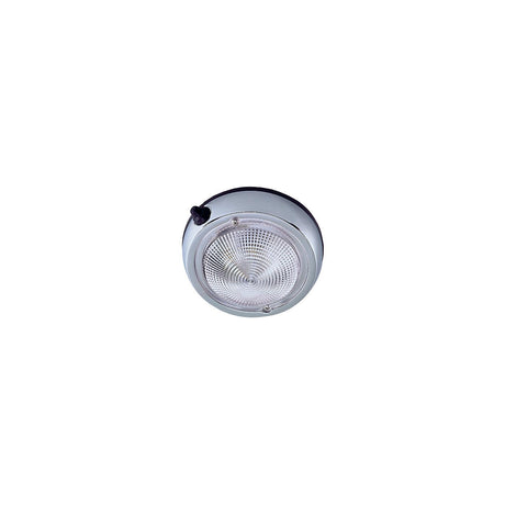 Perko Surface Mount Dome Light - 5" O.D.(4" Lens) - Chrome Plated [0300DP1CHR] - official Perko product image 2