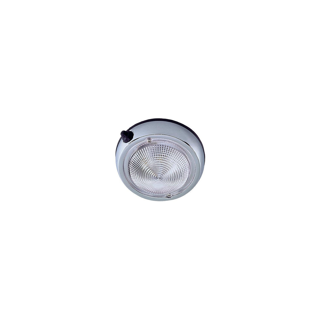 Perko Surface Mount Dome Light - 6" O.D.(5" Lens) - Chrome Plated [0300DP2CHR] - official Perko product image 2