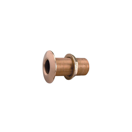 Perko 1" Thru-Hull Fitting w/Pipe Thread Bronze MADE IN THE USA [0322DP6PLB] - official Perko product image 2