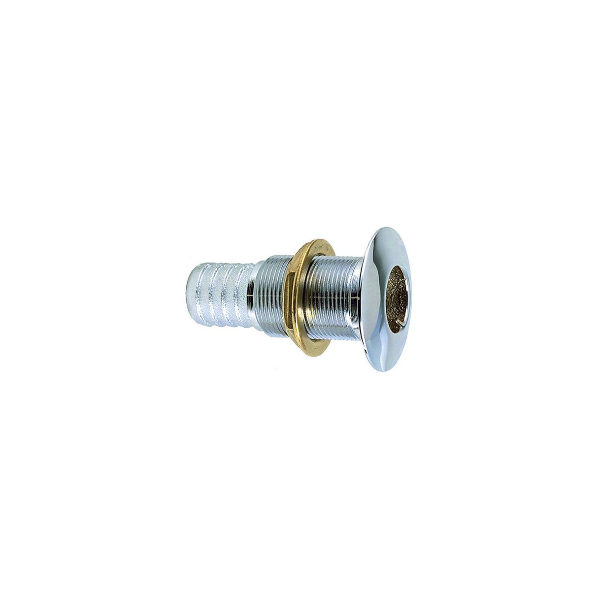 Perko 1-1/8" Thru-Hull Fitting f/ Hose Chrome Plated Bronze Made in the USA [035006ADPC] - official Perko product image 2
