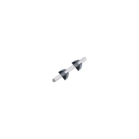 Perko Pole Storage Clips - Black - Pair [0477DP0BLK] - official Perko product image 3