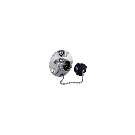 Perko Water Inlet Fitting w/Plug [0499DP0CHR] - official Perko product image 2
