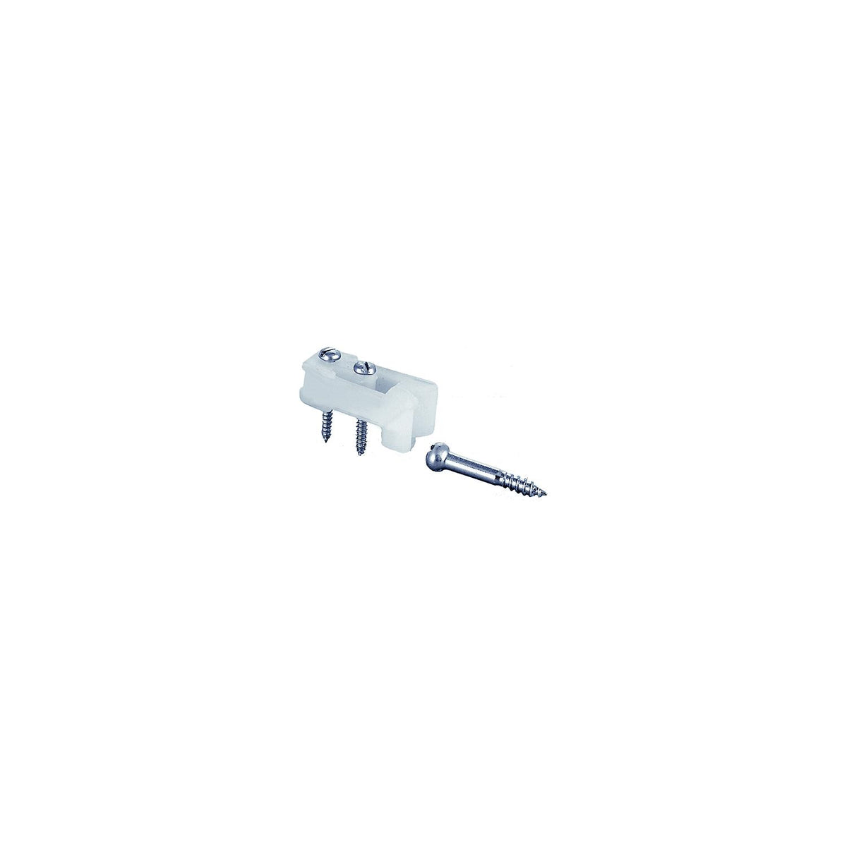 Perko Door Catches - White Nylon/Stainless - Pair [0554DP] - official Perko product image 2