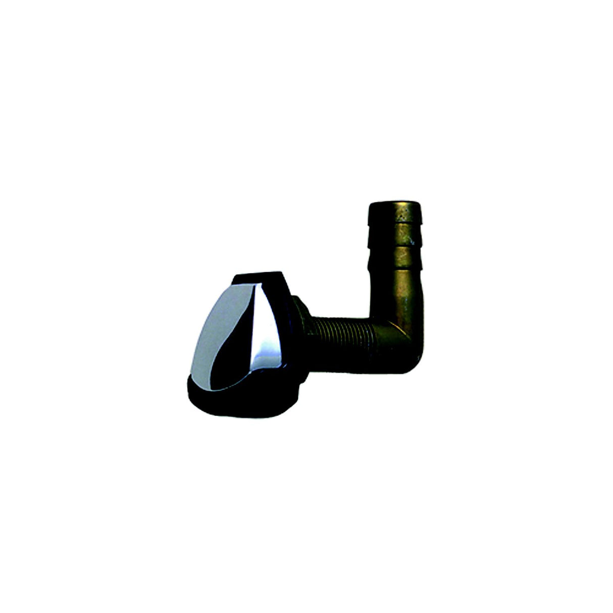 Perko Gas Tank Vent w/Swivel Elbow - Chrome/Black [0561DP4CHR] - official Perko product image 2