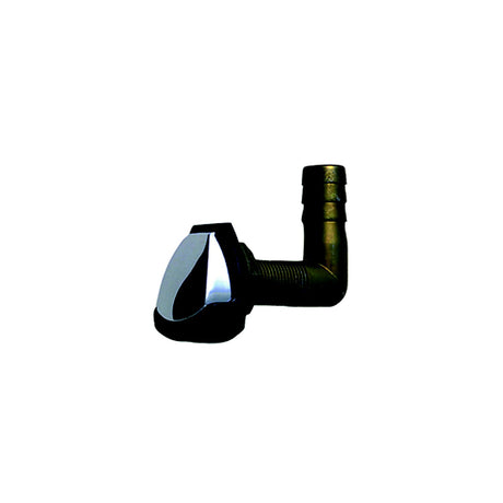 Perko Gas Tank Vent w/Swivel Elbow - Chrome/Black [0561DP4CHR] - official Perko product image 2