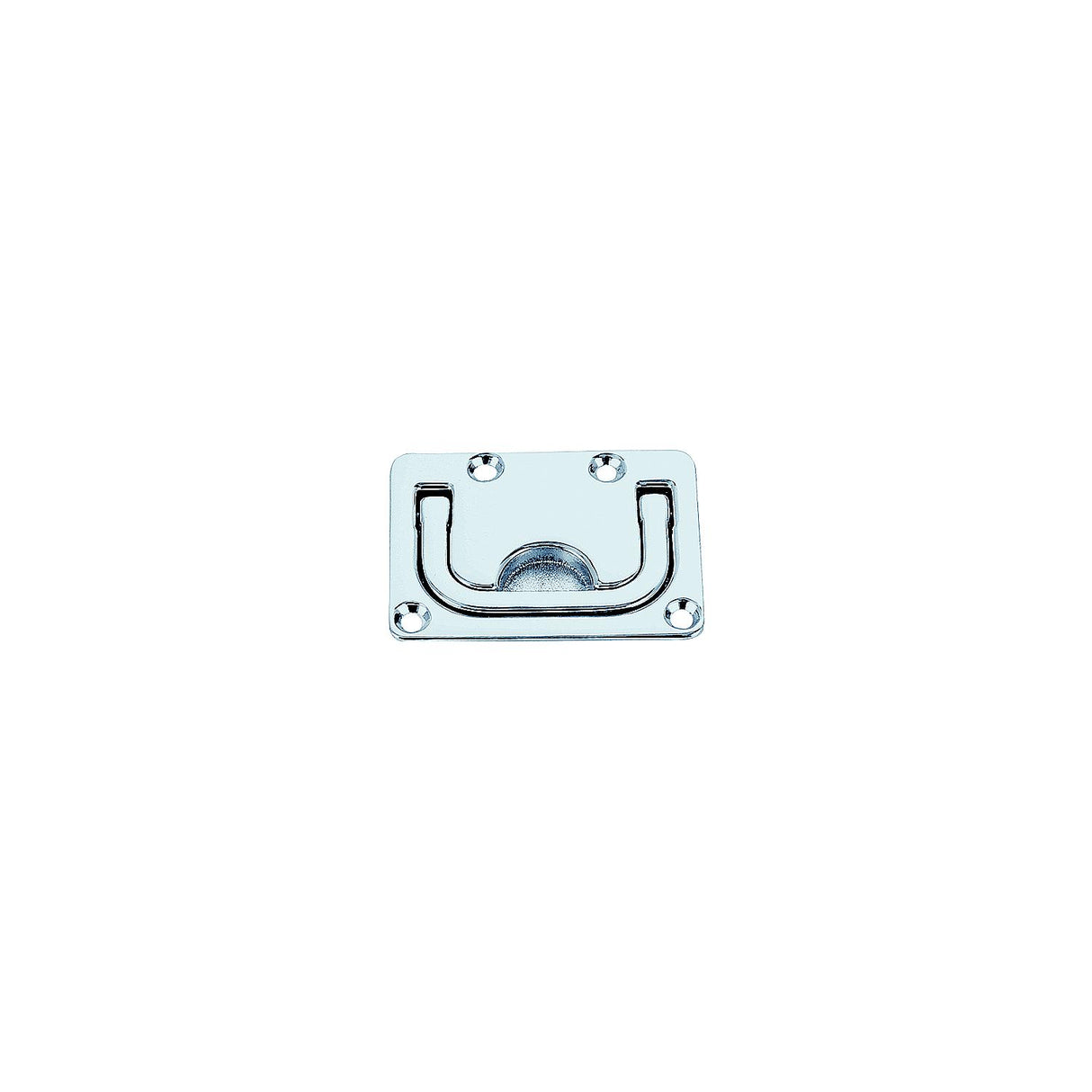 Perko Flush Lifting Handle, Chrome/Bronze, Sm. - 0776DP1CHR