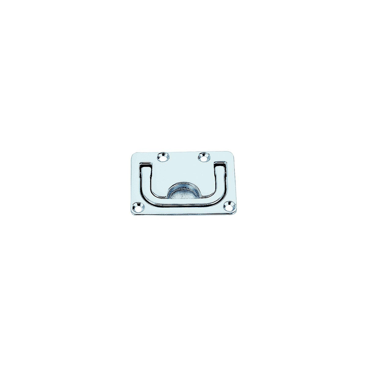 Perko Flush Lifting Handle - Chrome Plated Zinc - 3" x 2-1/4" [1220DP0CHR] - official Perko product image 2