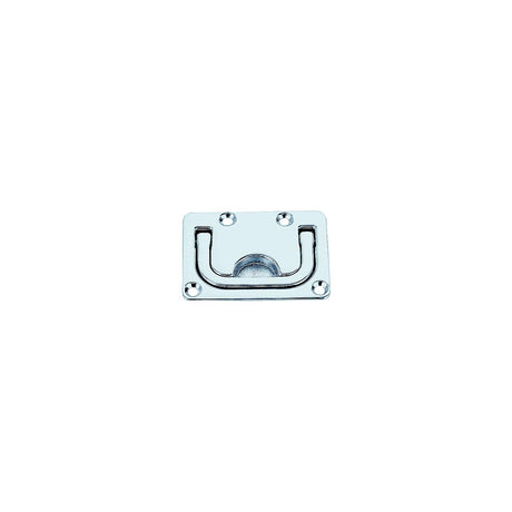 Perko Flush Lifting Handle - Chrome Plated Zinc - 3" x 2-1/4" [1220DP0CHR] - official Perko product image 2