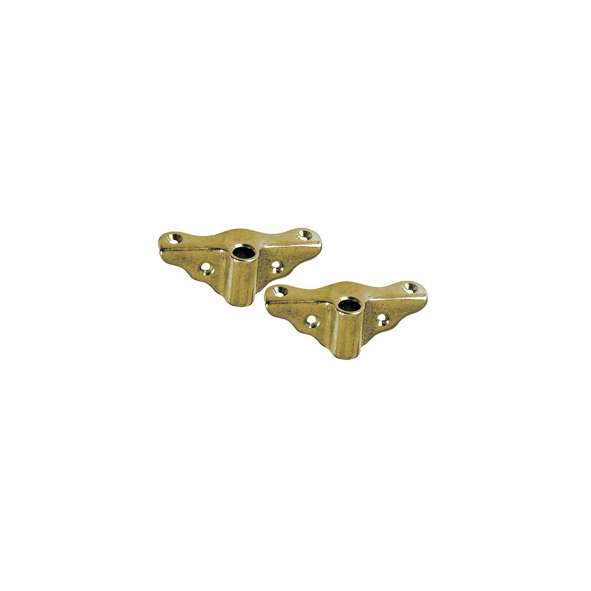 Perko Rowlock Socket Bronze Edge Mount, Pr. - 0833DP0PLB