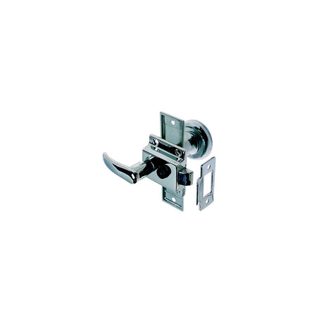 Perko 0930 DP0 Chr Rim Latch Set Flsh Strke Marine Boat - official Perko product image 2