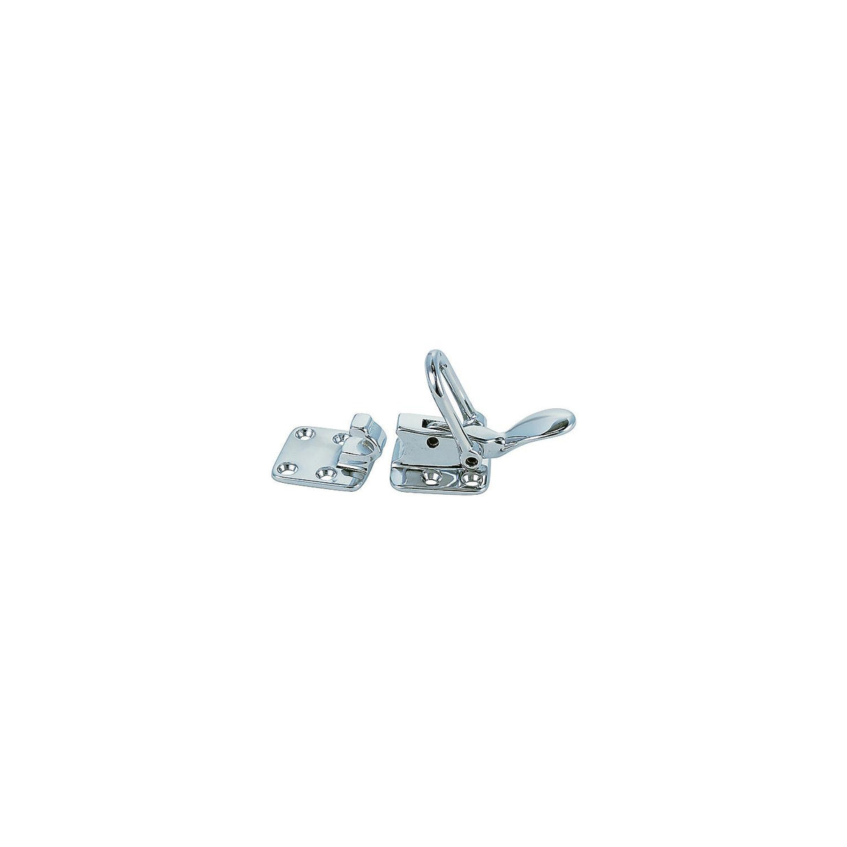 Perko 1112 DP0 Chr Hold Down Clamp Chr/Brz Flat Mnt Marine Boat