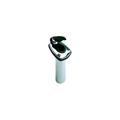 Perko Fishing Rod Holder - 65 Angled Flush Mount - Chrome Plated Zinc [1205DP0CHR] - official Perko product image 2