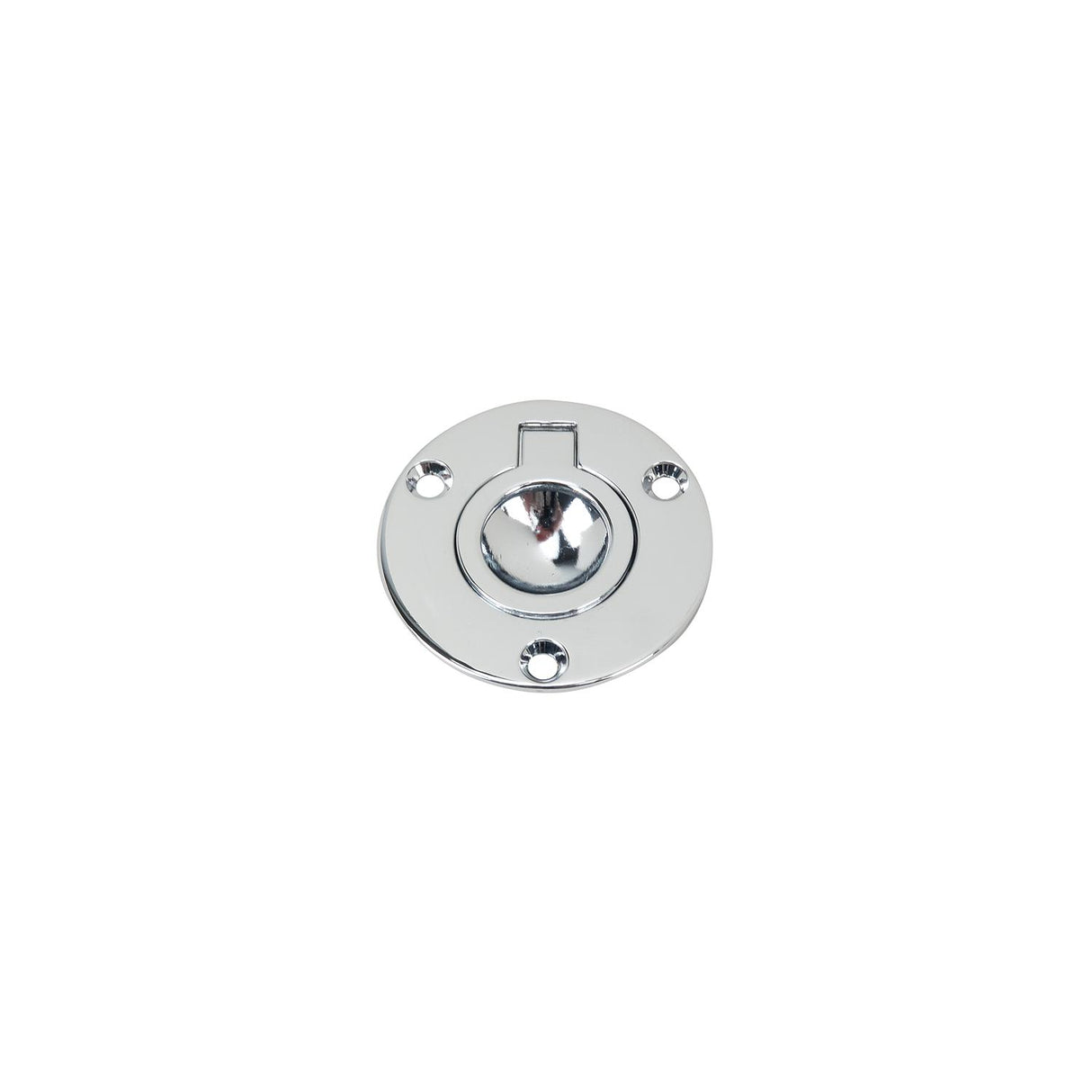 Perko Flush Round Ring Pull 2 - 1232DP2CHR