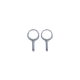 Perko Round Type Rowlock Horns - Plain Zinc [1267DP0ZNC] - official Perko product image 2