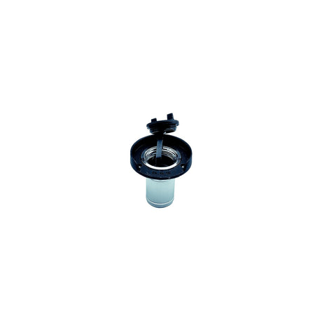 Perko Gas Fill f/1-1/2" Hose - Chrome Plated Zinc, Black Flange [1313DP0CHR] - official Perko product image 2