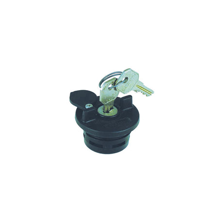 Perko Fuel System Locking Cap f/ 1-1/2" Non-Vented Fills - 0520 / 0527 / 0528 / 0557 / 0599 / 1270 [1324DP1BLK] - official Perko product image 2
