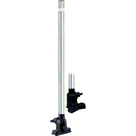 Perko 24" Folding Mount Pole Light - White All Round Light [1670DP2ALU] - official Perko product image 2