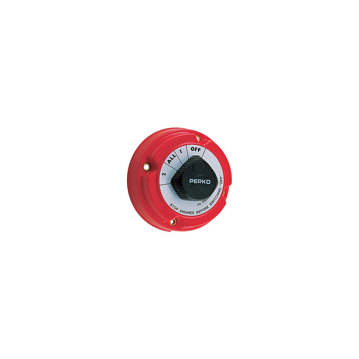 Perko Medium Duty Battery Selector Switch w/Key Lock [8502DP] - official Perko product image 6