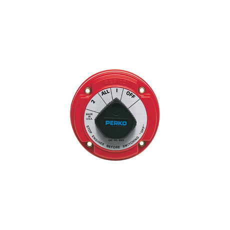 Perko 8503DP Medium Duty Battery Selector Switch w/Alternator Field Disconnect w/o Key Lock [8503DP] - official Perko product image 2
