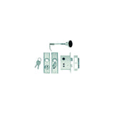 Perko Mortise Lock Set w/Bolt [0927DP0CHR] - official Perko product image 3