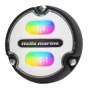 Hella Marine Apelo A1 RGB Underwater Light - 1800 Lumens - Black Housing - White Lens - 016146-011