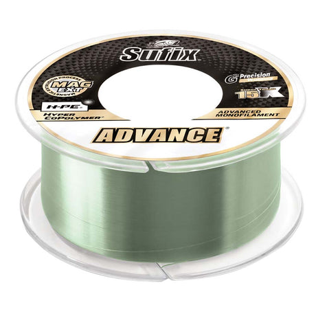 Sufix Advance® Monofilament - 10lb - Low-Vis Green - 330 yds - 604-110G