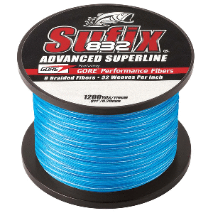 Sufix 832® Advanced Superline® Braid - 10lb - Coastal Camo - 1200 yds - 660-310CC
