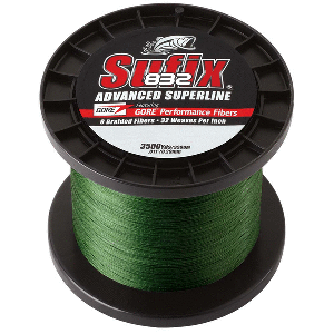 Sufix 832® Advanced Superline® Braid - 20lb - Low-Vis Green - 3500 yds - 660-420G
