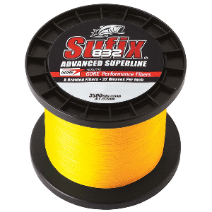 Sufix 832® Advanced Superline® Braid - 20lb - Hi-Vis Yellow - 3500 yds - 660-420Y