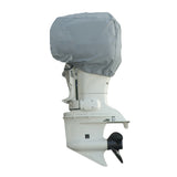 Carver by Covercraft Carver Poly-Flex II 100 HP Universal Motor Cover - 25"L x 26"H x 19"W - Grey - 70003F-10