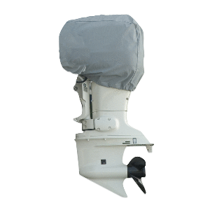 Carver by Covercraft Carver Sun-DURA&reg; 150 HP Universal Motor Cover - 31"L x 29"H x 18"W - Grey - 70005S-11