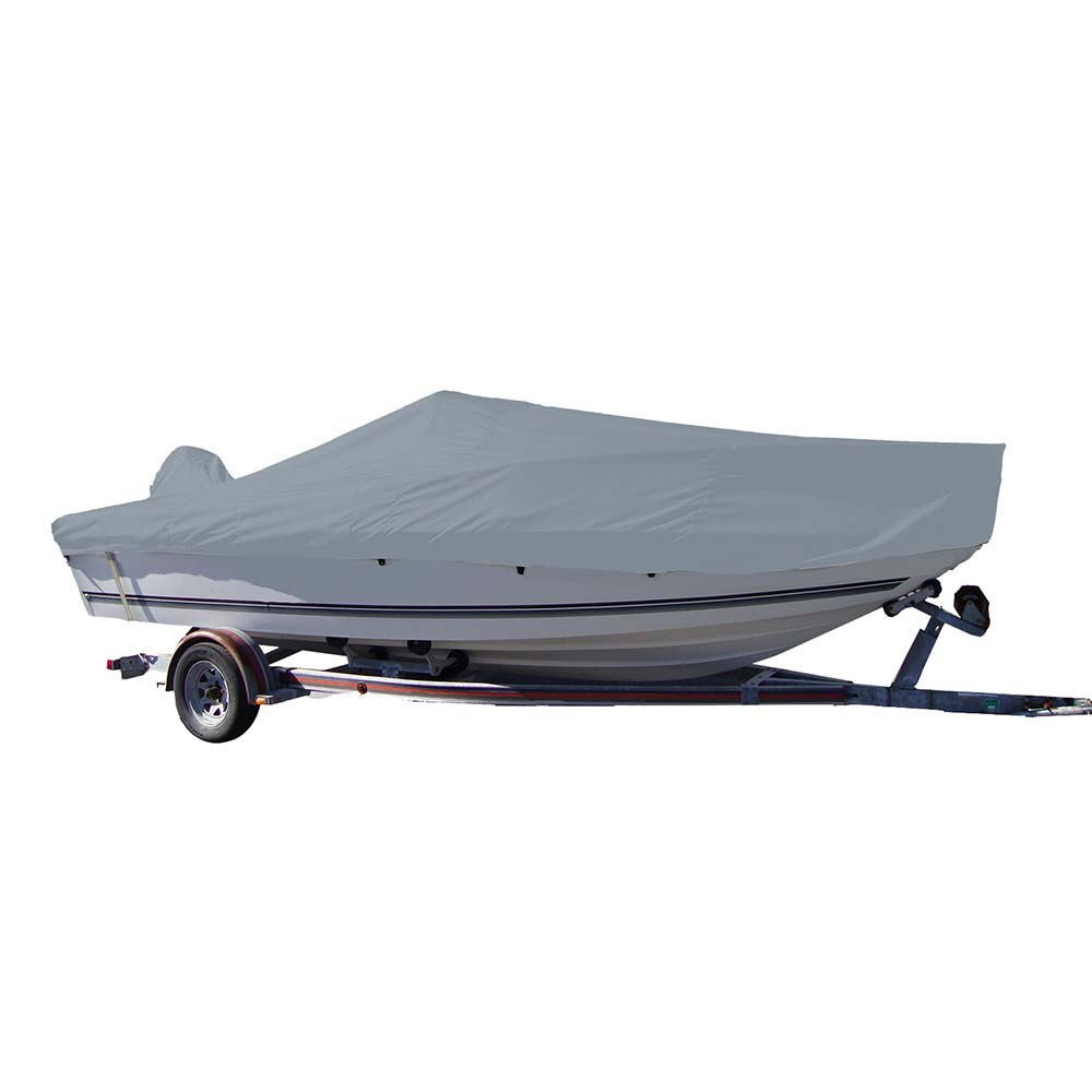 Carver by Covercraft Carver Sun-DURA&reg; Styled-to-Fit Boat Cover f/22.5' V-Hull Center Console Fishing Boat - Grey - 70022S-11