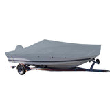 Carver by Covercraft Carver Sun-DURA&reg; Styled-to-Fit Boat Cover f/22.5' V-Hull Center Console Fishing Boat - Grey - 70022S-11
