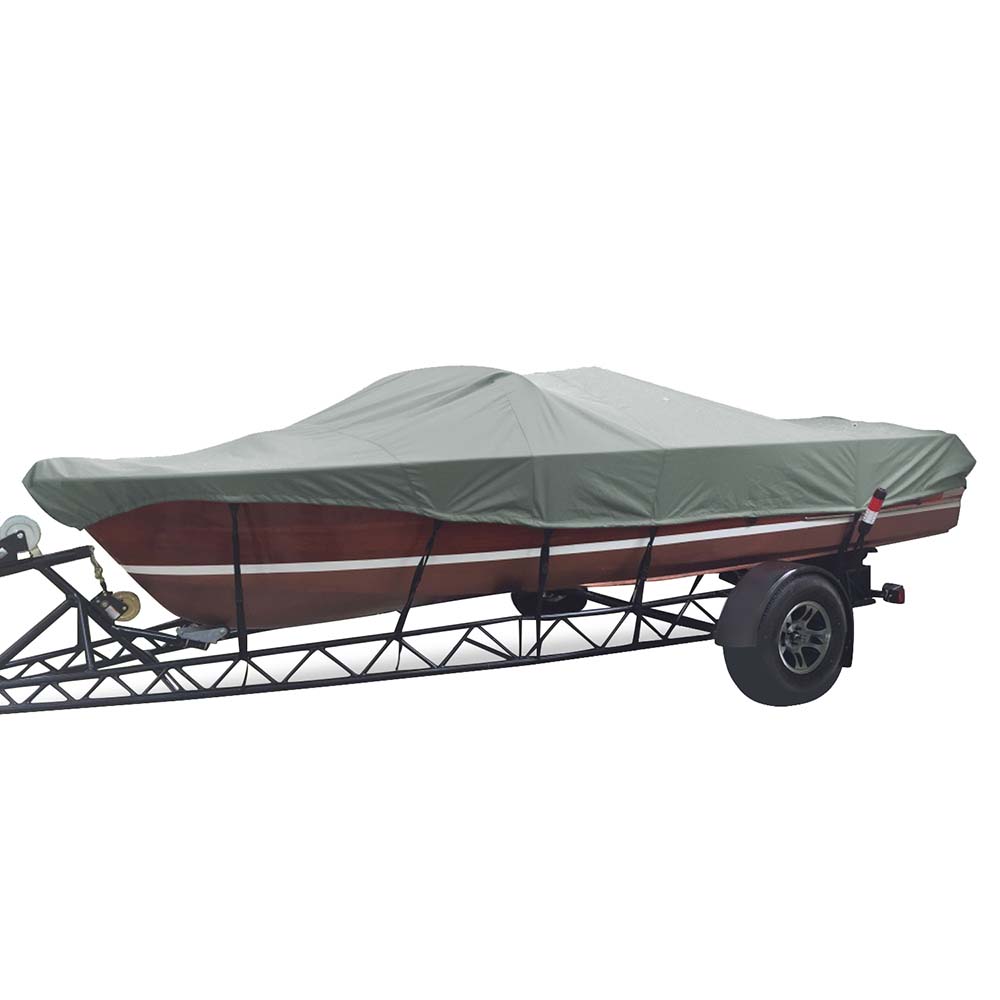 Carver by Covercraft Carver Sun-DURA&reg; Styled-to-Fit Boat Cover f/22.5' Tournament Ski Boats - Grey - 74103S-11