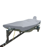 Carver by Covercraft Carver Poly-Flex II Styled-to-Fit Boat Cover f/12.5' Open Jon Boats - Grey - 74200F-10