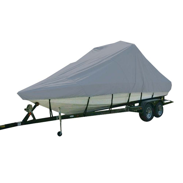Carver by Covercraft Carver Sun-DURA® Specialty Boat Cover f/20.5' Sterndrive V-Hull Runabout/Modified Boats - Grey - 83120S-11
