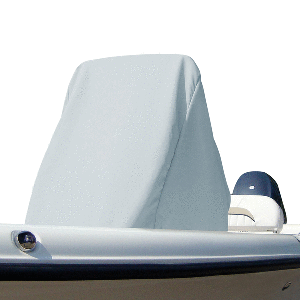 Carver by Covercraft Carver Poly-Flex II Medium Center Console Universal Cover - 45"D x 36"W x 46"H - Grey - 53013