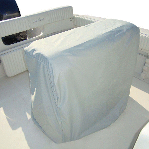 Carver by Covercraft Carver Poly-Flex II Universal Leaning Post Cover - 47"H x 41"W x 24"D - Grey - 84013F-10