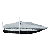 Carver by Covercraft Carver Sun-DURA&reg; Styled-to-Fit Boat Cover f/22.5' Sterndrive Deck Boats w/Walk-Thru Windshield - Grey - 95122S-11