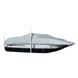 Carver by Covercraft Carver Sun-DURA&reg; Styled-to-Fit Boat Cover f/22.5' Sterndrive Deck Boats w/Walk-Thru Windshield - Grey - 95122S-11