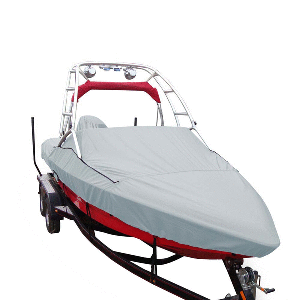 Carver by Covercraft Carver Sun-DURA® Specialty Boat Cover f/18.5' Sterndrive V-Hull Runabouts w/Tower - 97118S-11