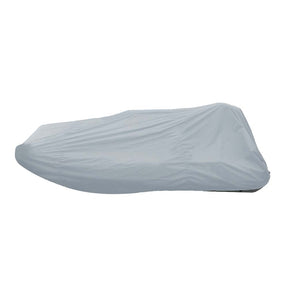 Carver by Covercraft Carver Poly-Flex II Styled-to-Fit Boat Cover f/11.5' Blunt Nose Inflatable Boats w/Center Console - Grey - INFCC11BNF-10