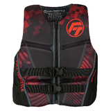 Full Throttle Men's Rapid-Dry Flex-Back Life Jacket - S - Black/Red - 142500-100-020-22