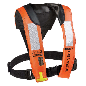 Kent Sporting Goods Kent A-33 All Clear Auto Inflatable Work Vest - 134402-200-004-21