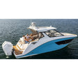 Scanstrut APTF25001 Aluminum PowerTower - White, Fits with 2kW/4kW Raymarine; Garmin - APT-F-250-01