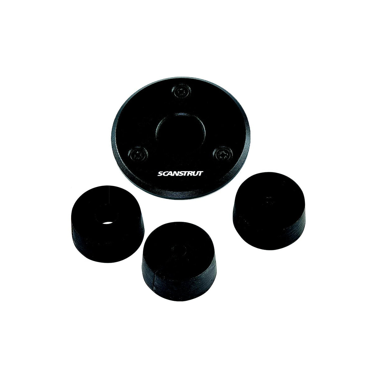 Scanstrut DSLP30BLK Low Profile Cable Seal, Black anodized aluminum, fits 9-14mm cable - DS-LP-30-BLK